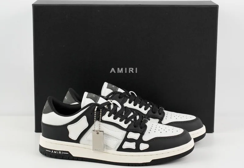 Amiri Skeleton Black Belt