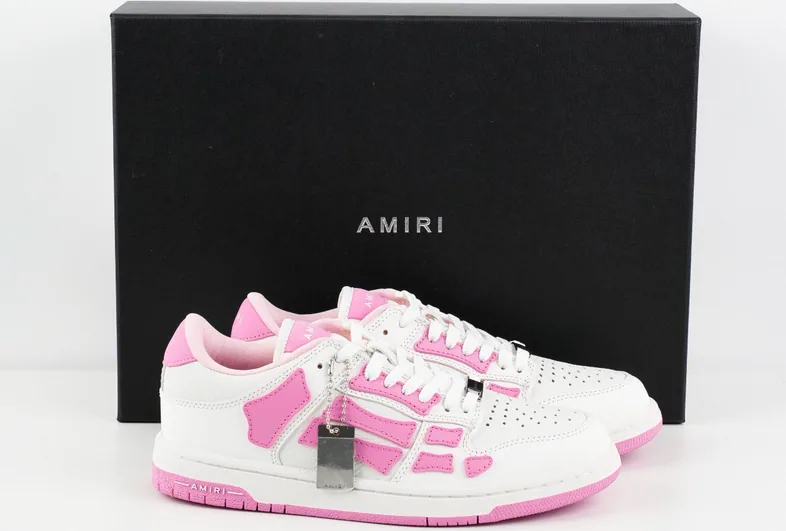 Amiri Skeleton White Pink