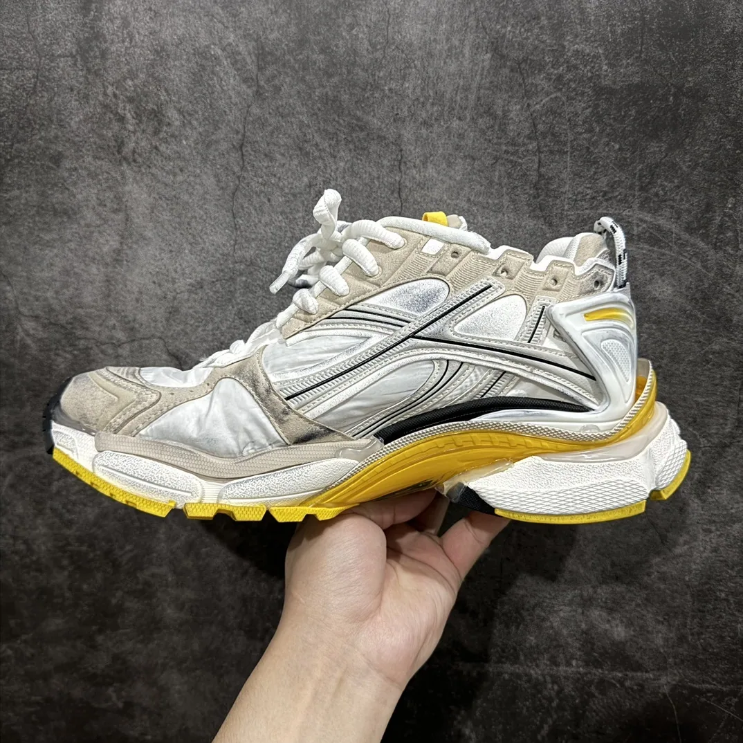Balenciaga Runner Blanco Amarillo