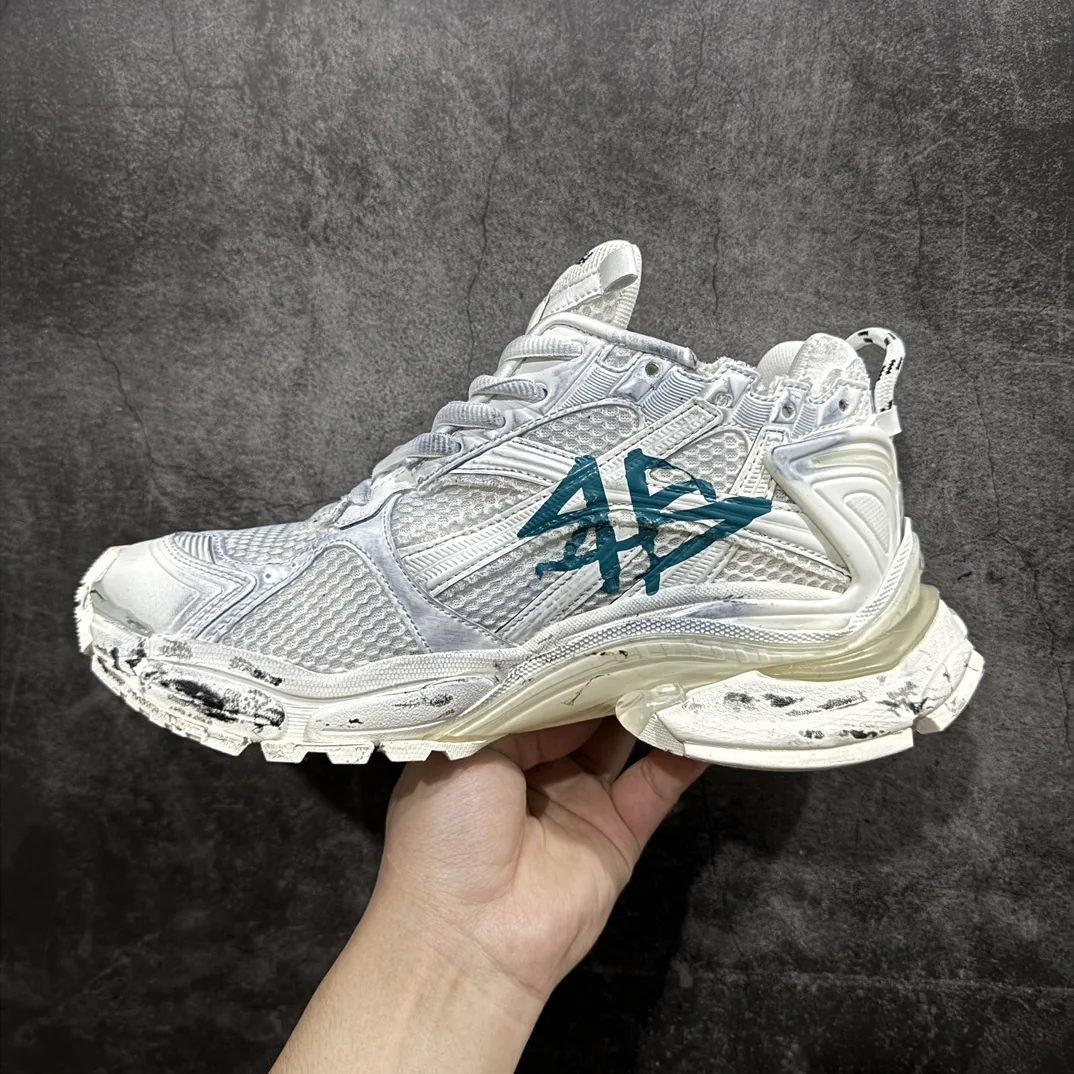 Balenciaga Runner Blanco Azul