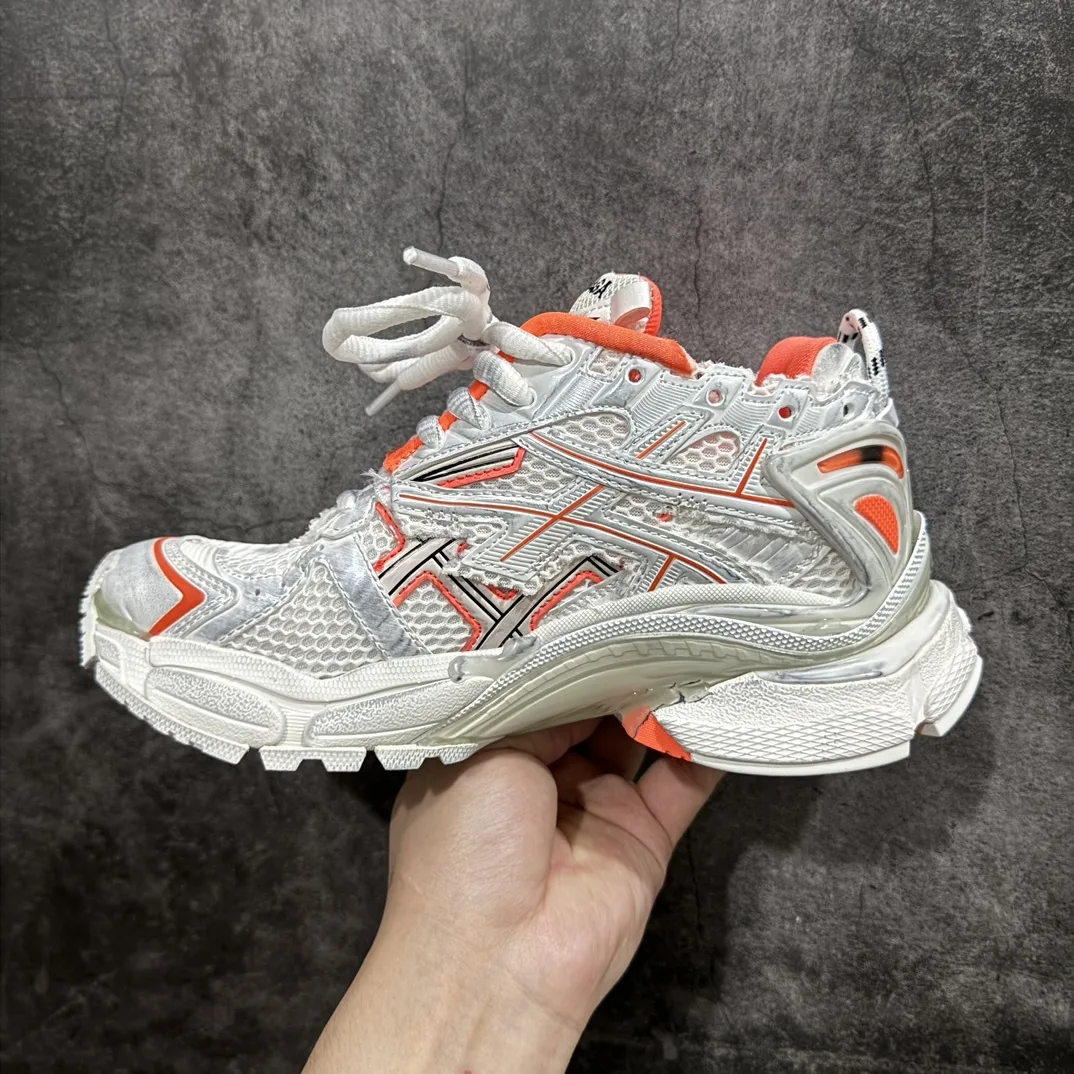 Balenciaga Runner Blanco Naranja