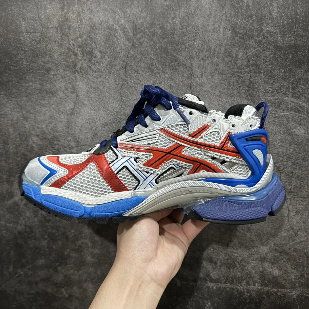 Balenciaga Runner Gris Azul Rojo