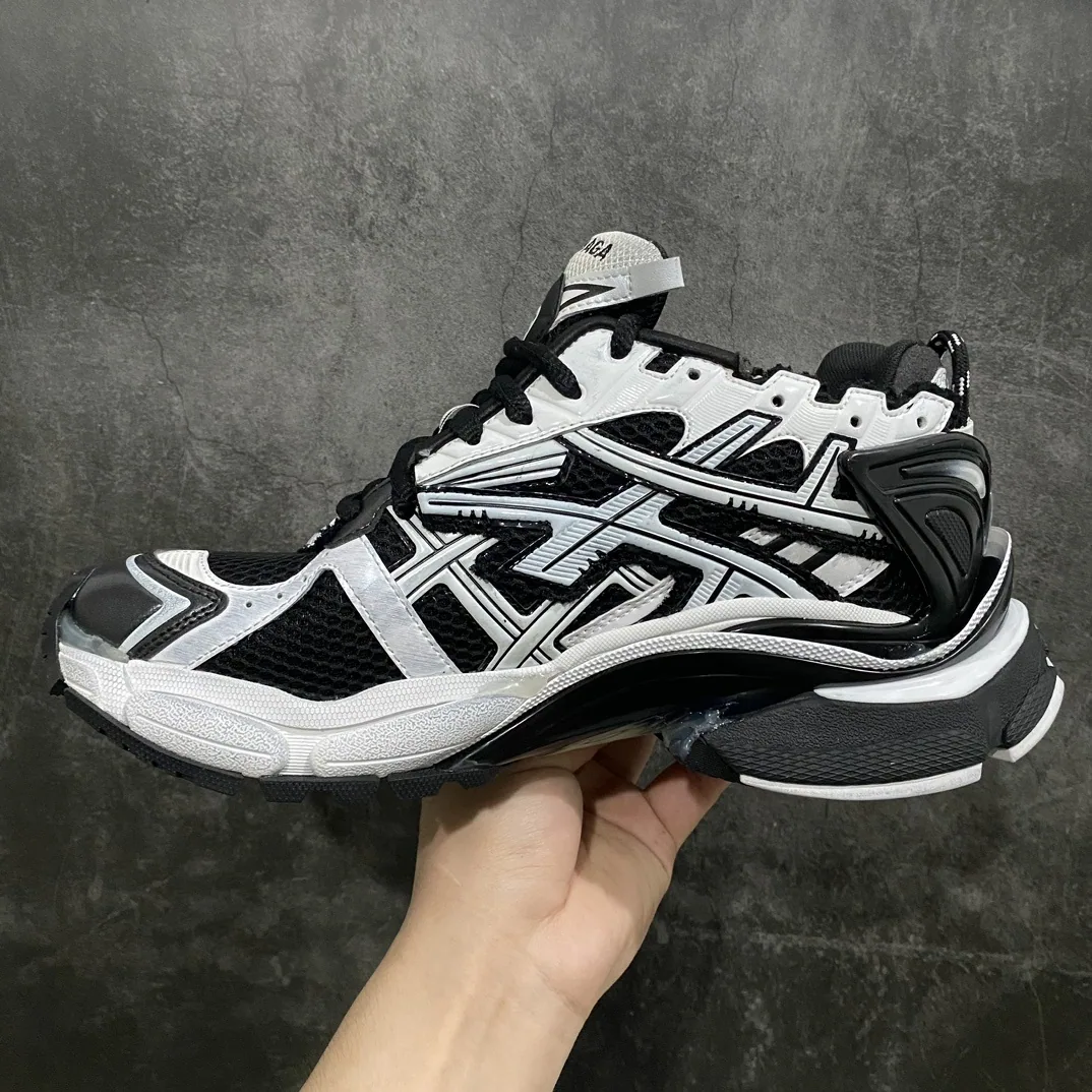 Balenciaga Runner Negro Blanco 2