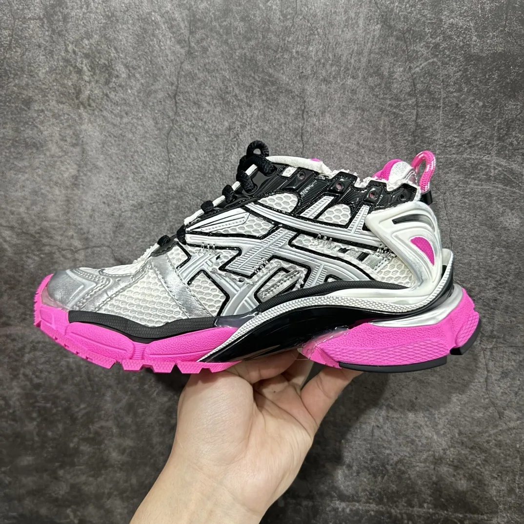 Balenciaga Runner Plata Rosa