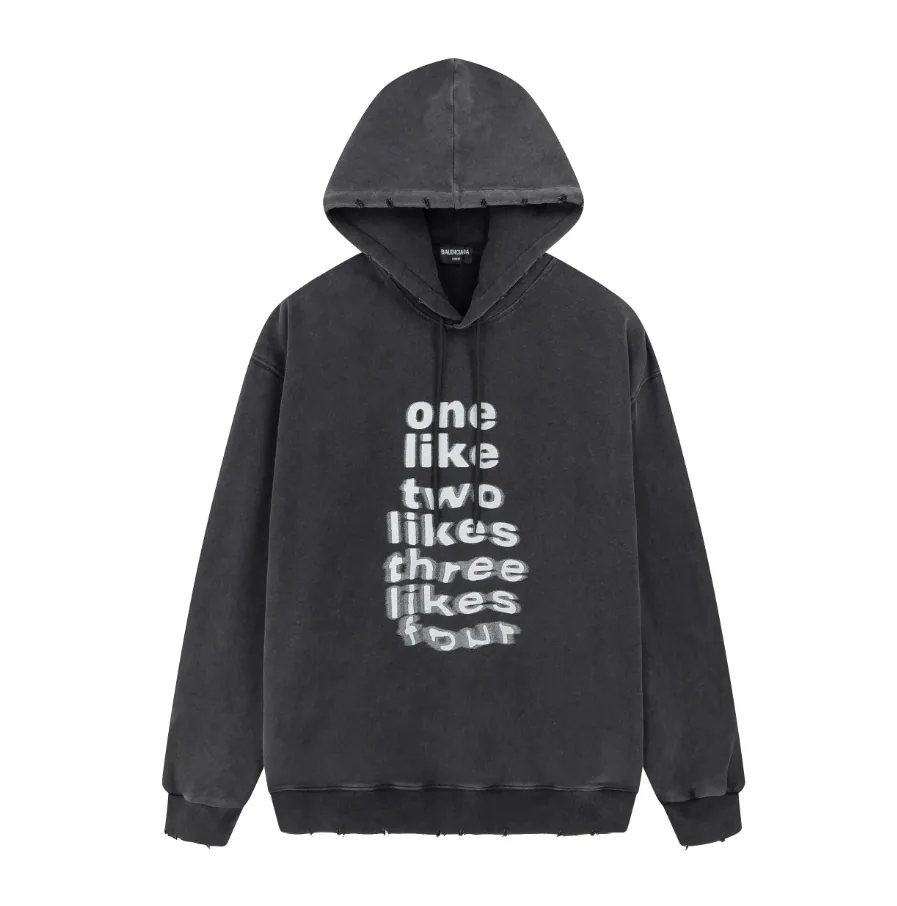 Balenciaga Hoodie One Like Two