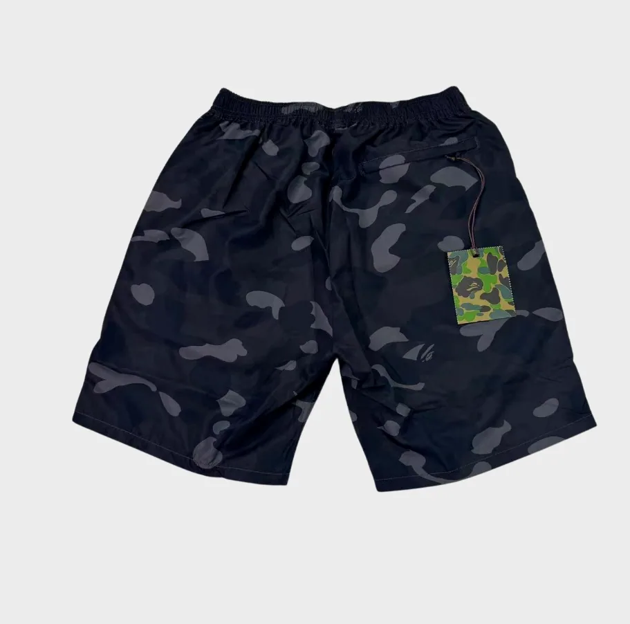 Bape Short Camo Black
