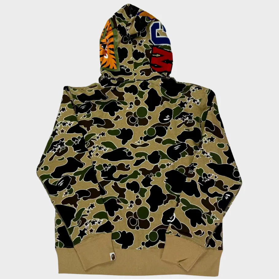Bape Camo Yellow Full Zip