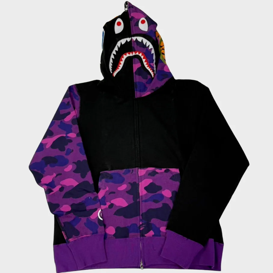 Bape Camo Purple Full Zip