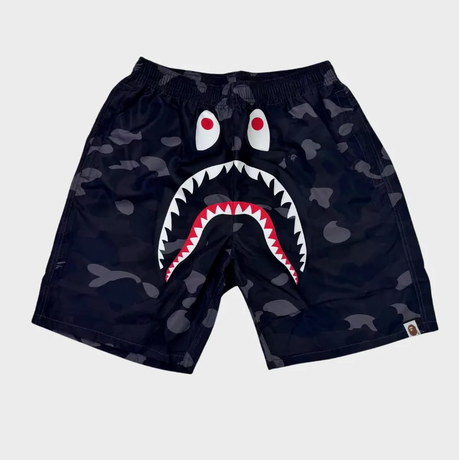 Bape Short Camo Black