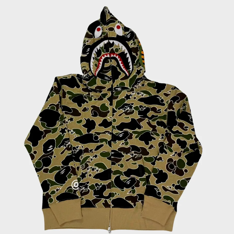 Bape Camo Yellow Full Zip