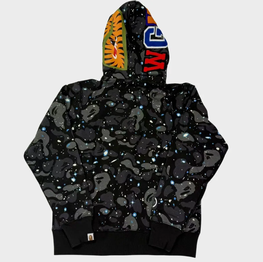 Bape Space Black Full Zip