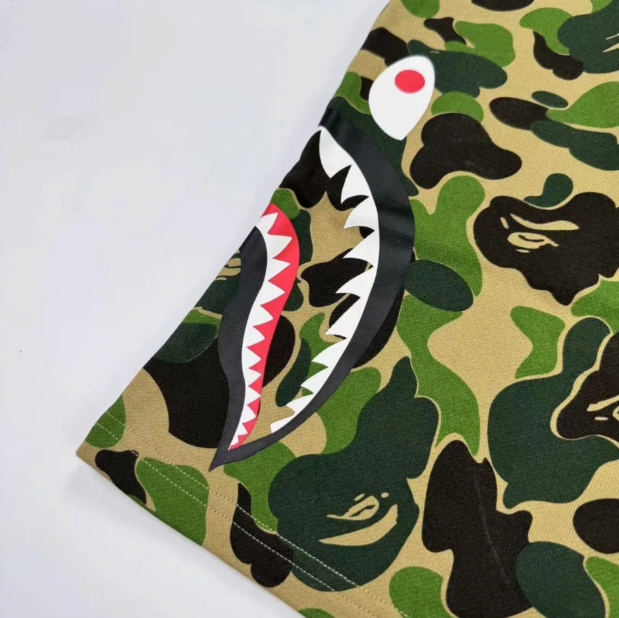 Bape Short Camo Green