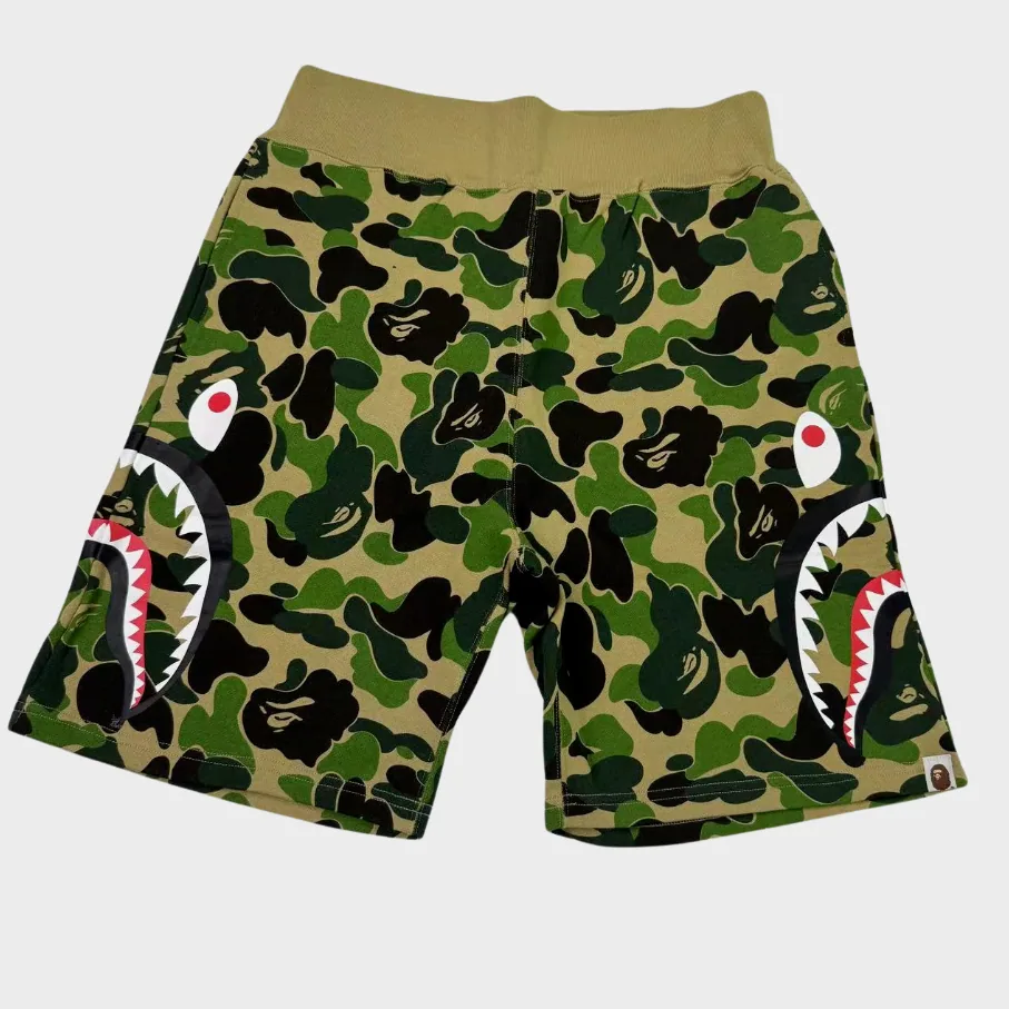 Bape Short Camo Green
