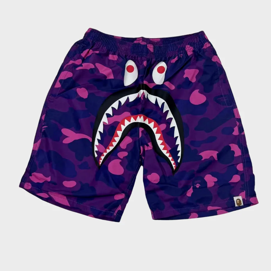 Bape Short Camo Purple