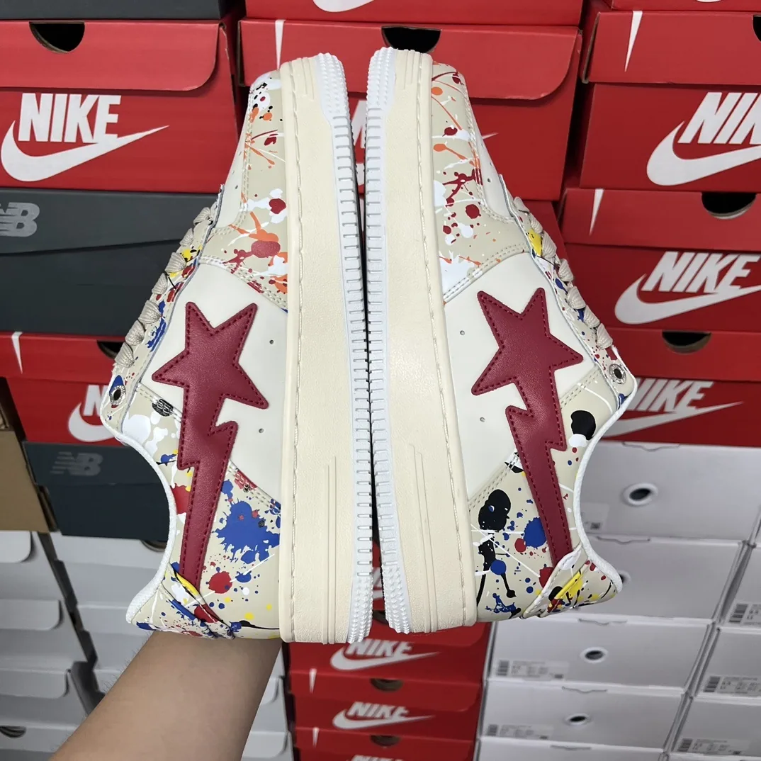 Bapesta Bape Sta Blanco 4