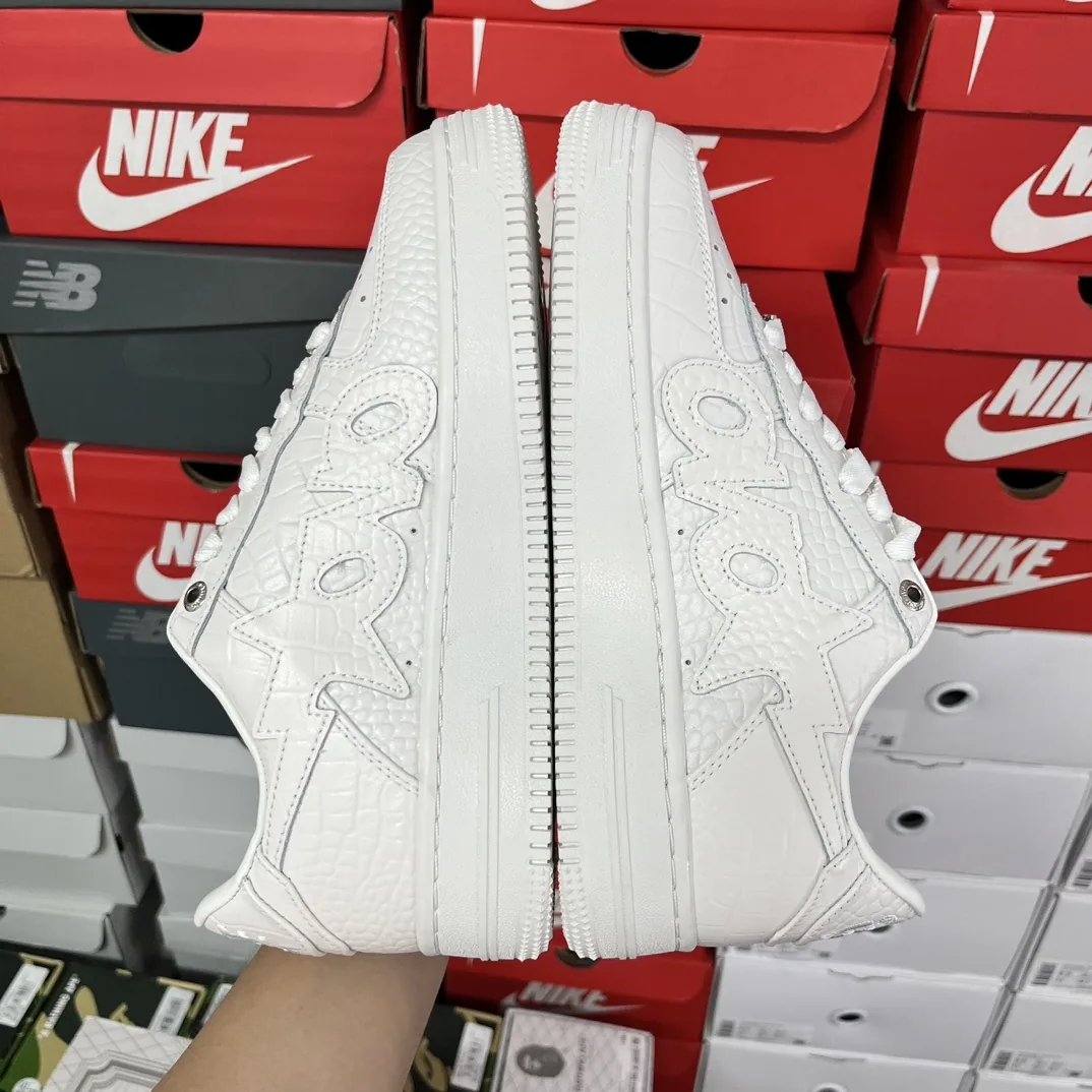 Bapesta Bape Sta Blanco 5