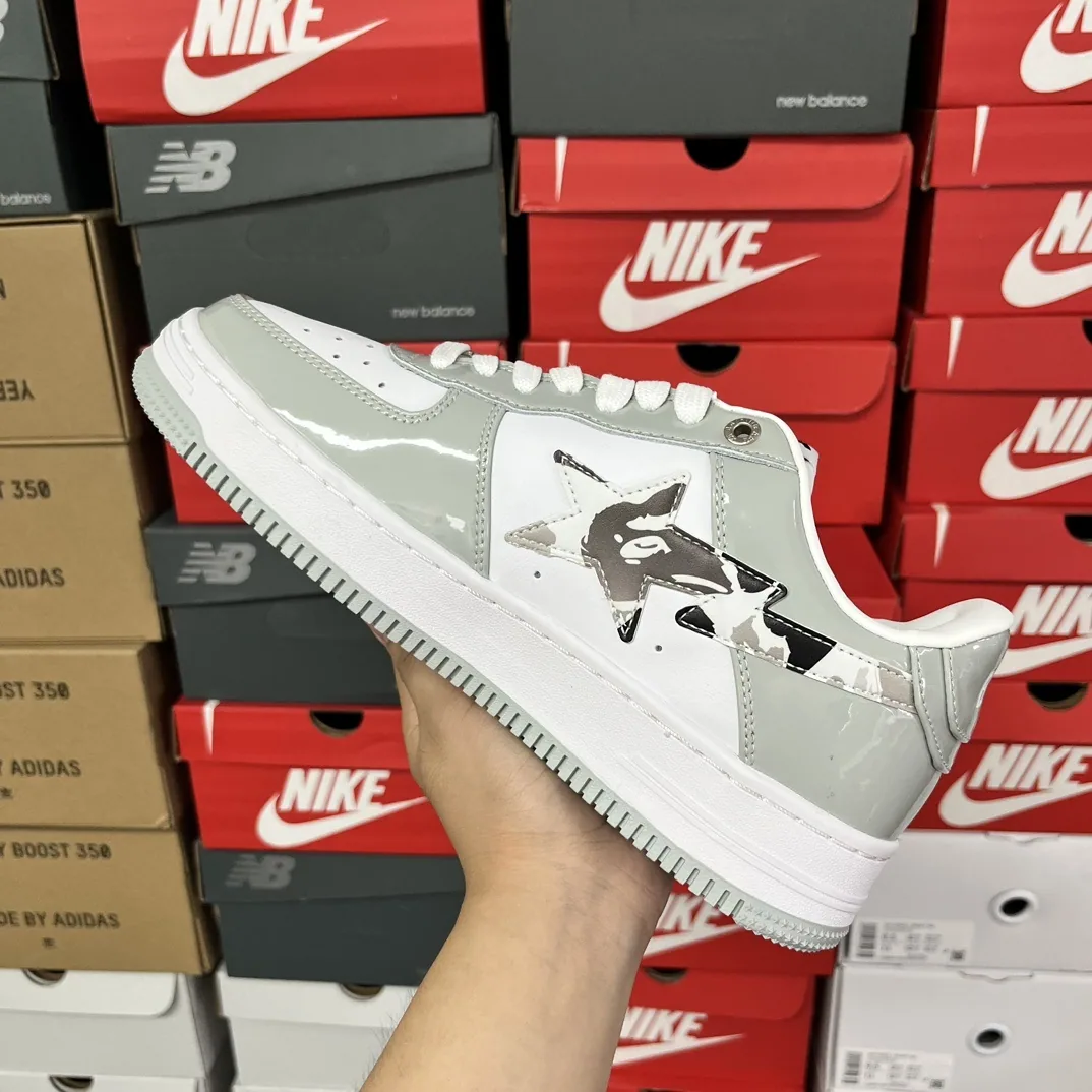 Bapesta Bape Sta Gris