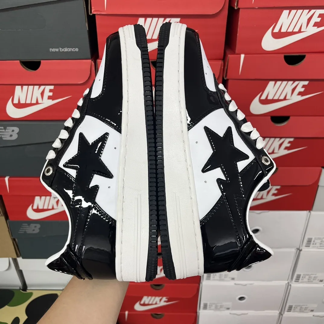 Bapesta Bape Sta Negro Blanco 2