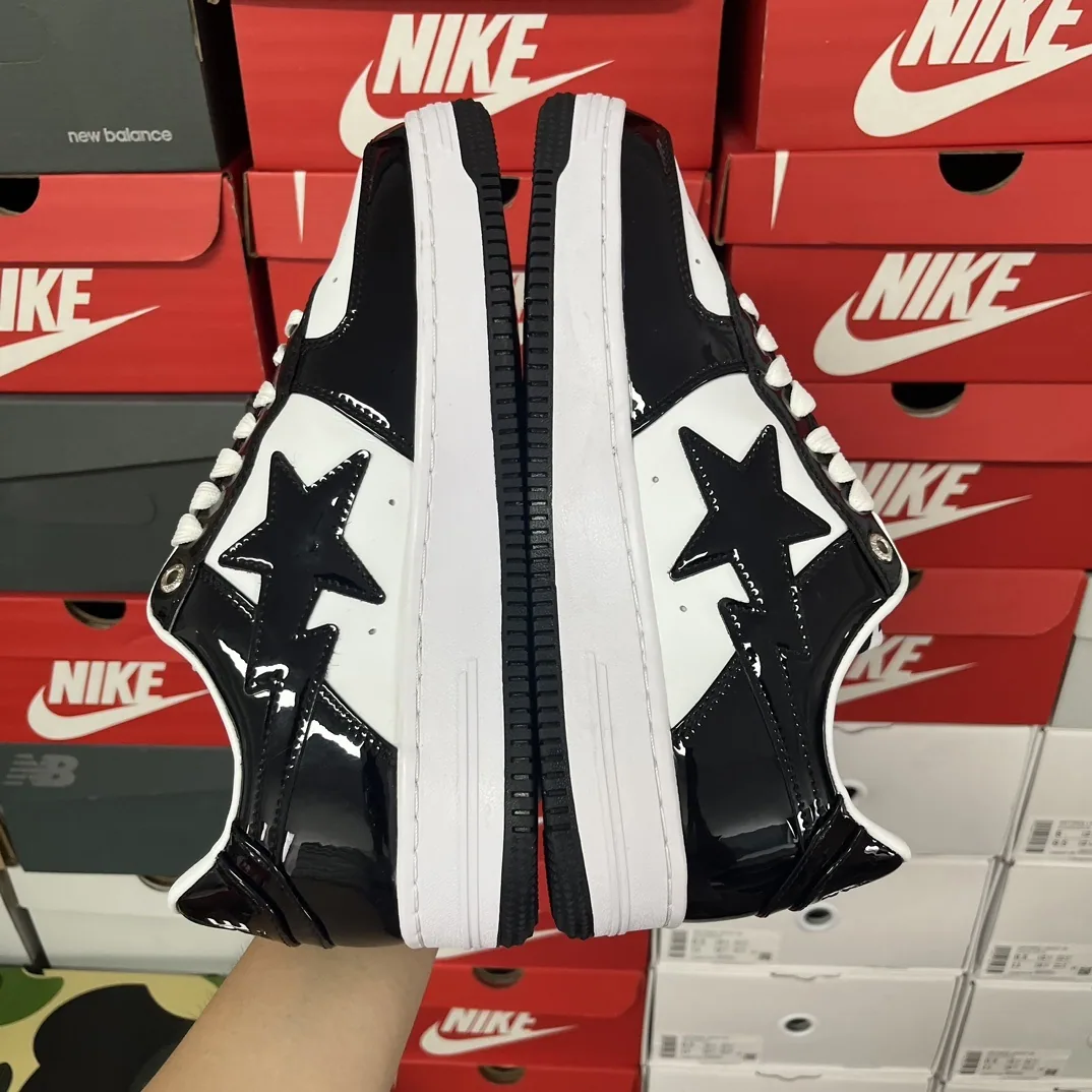 Bapesta Bape Sta Negro Blanco 3