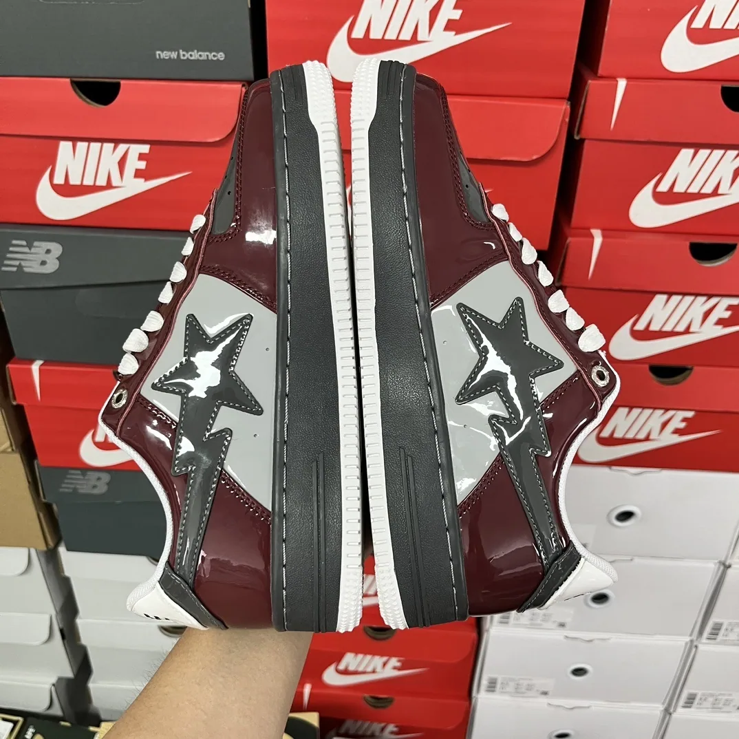 Bapesta Bape Sta Vino Gris