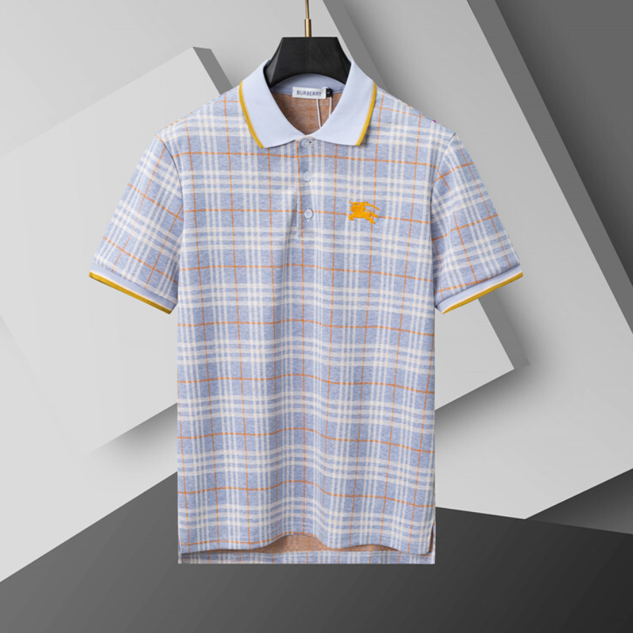 Burberry Cuadros Blancos Polo.