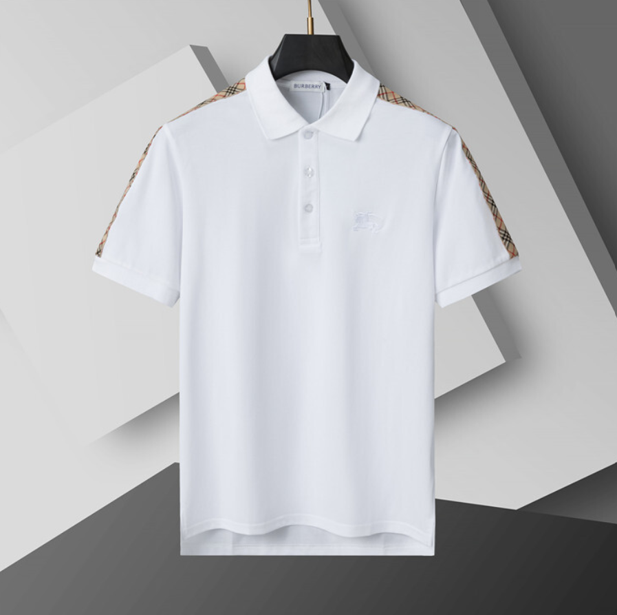 Burberry Polo Blanca.