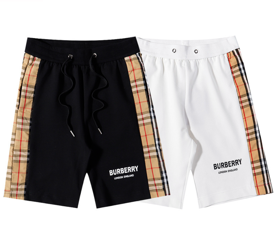 Burberry Short Negro Y Blanco.