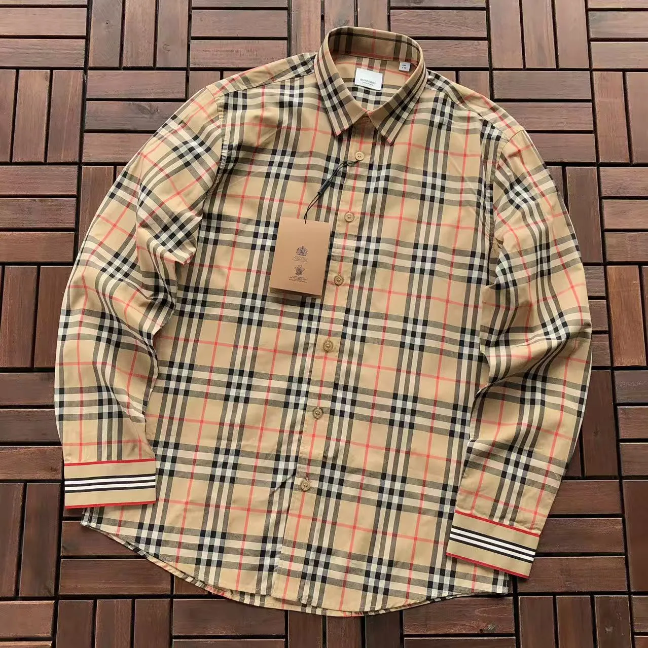 Camisa Burberry Manga Larga 2