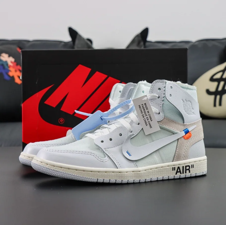 Jordan 1 X Off White High White