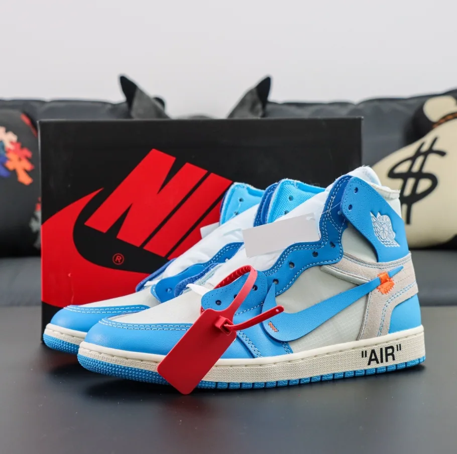 Jordan 1 Off White X Jordan UNC