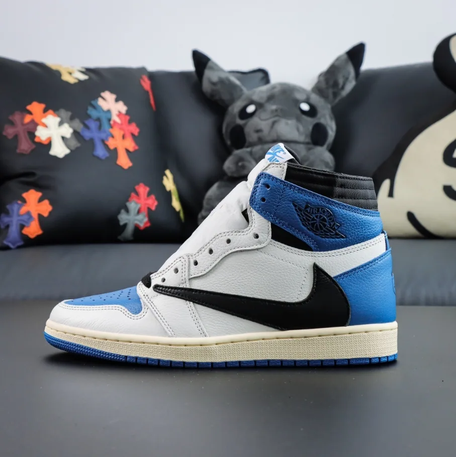 Jordan 1 X Travis Scott Fragment High