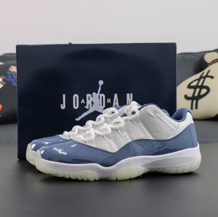 AJ11 Retro Low Diffused Blue