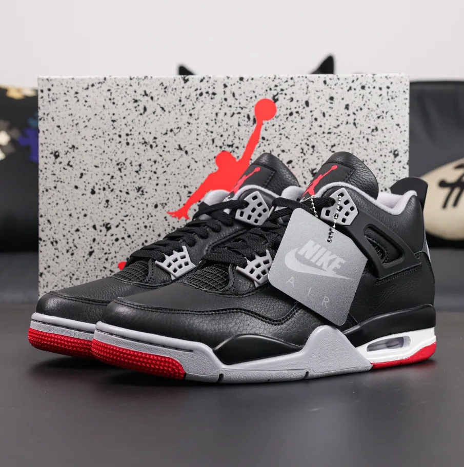 Jordan 4 Bred Reimagined
