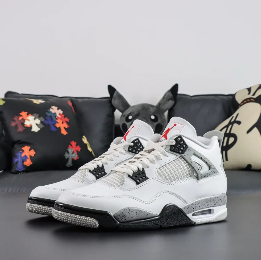 Jordan 4 White Cement
