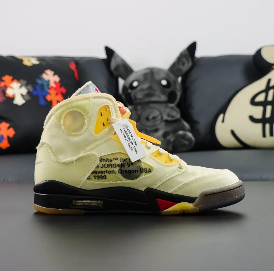 Jordan 5 Sail Off White