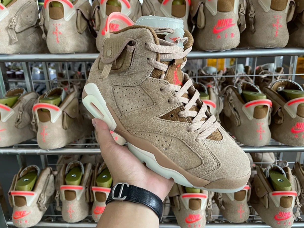 Jordan 6 Travis Scott British Khaki