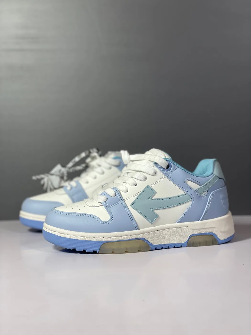 Off White Azul Morado Blanco