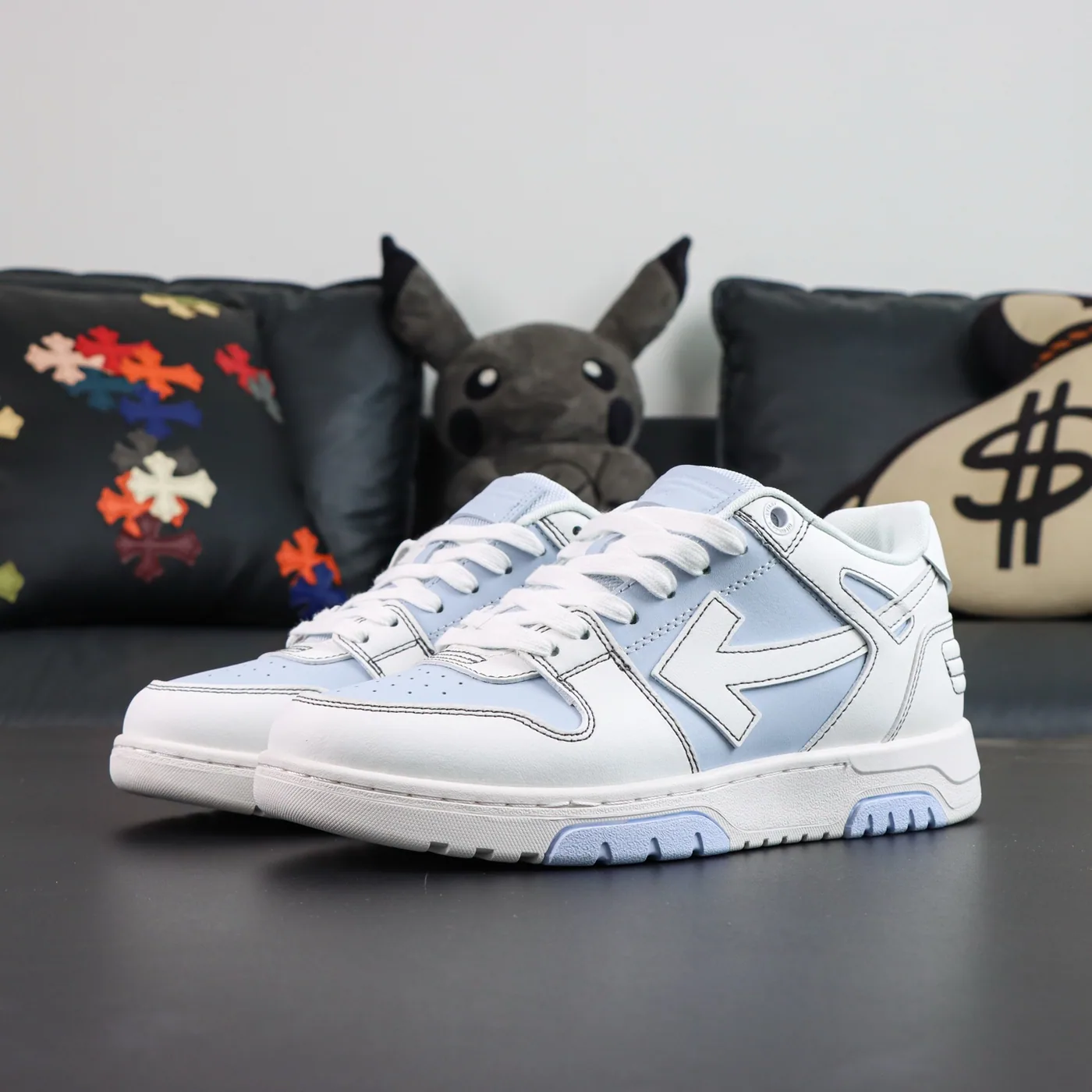Off White Blanco Azul