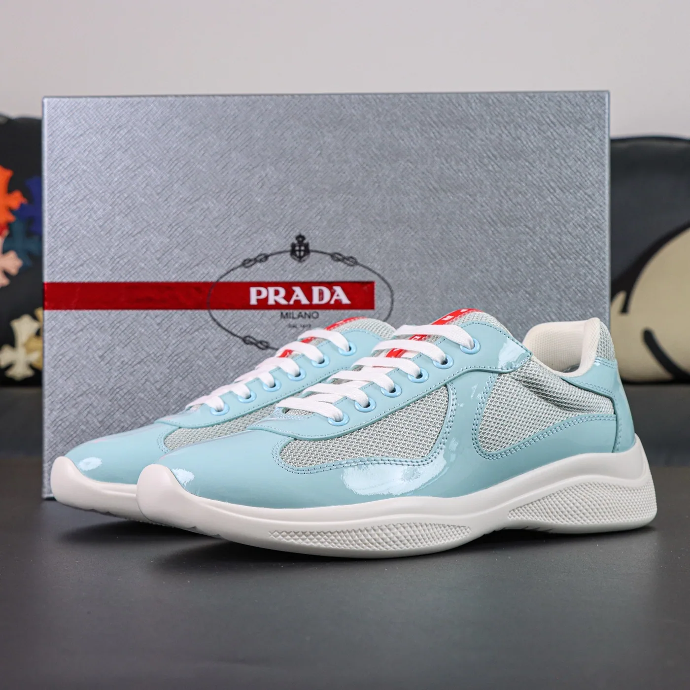 Prada Gris Azul