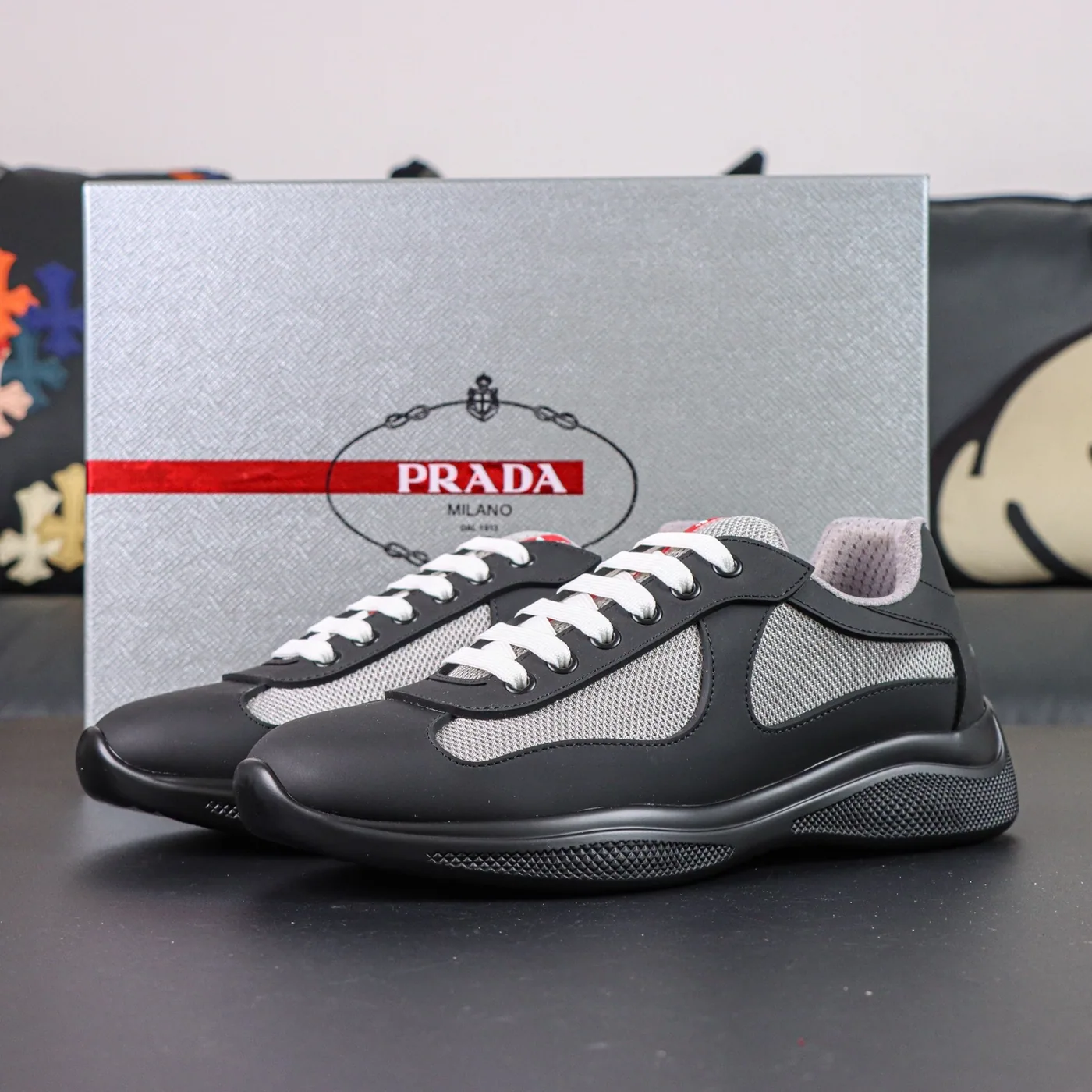 Prada Gamuza Negro