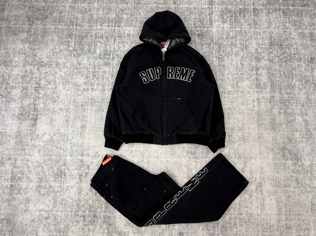 Supreme Hoodie Y Pantalón