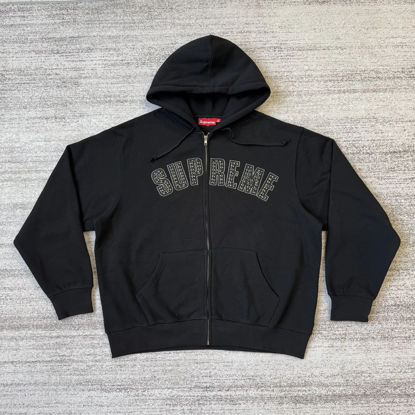 Supreme BB Simon Zip Up Black
