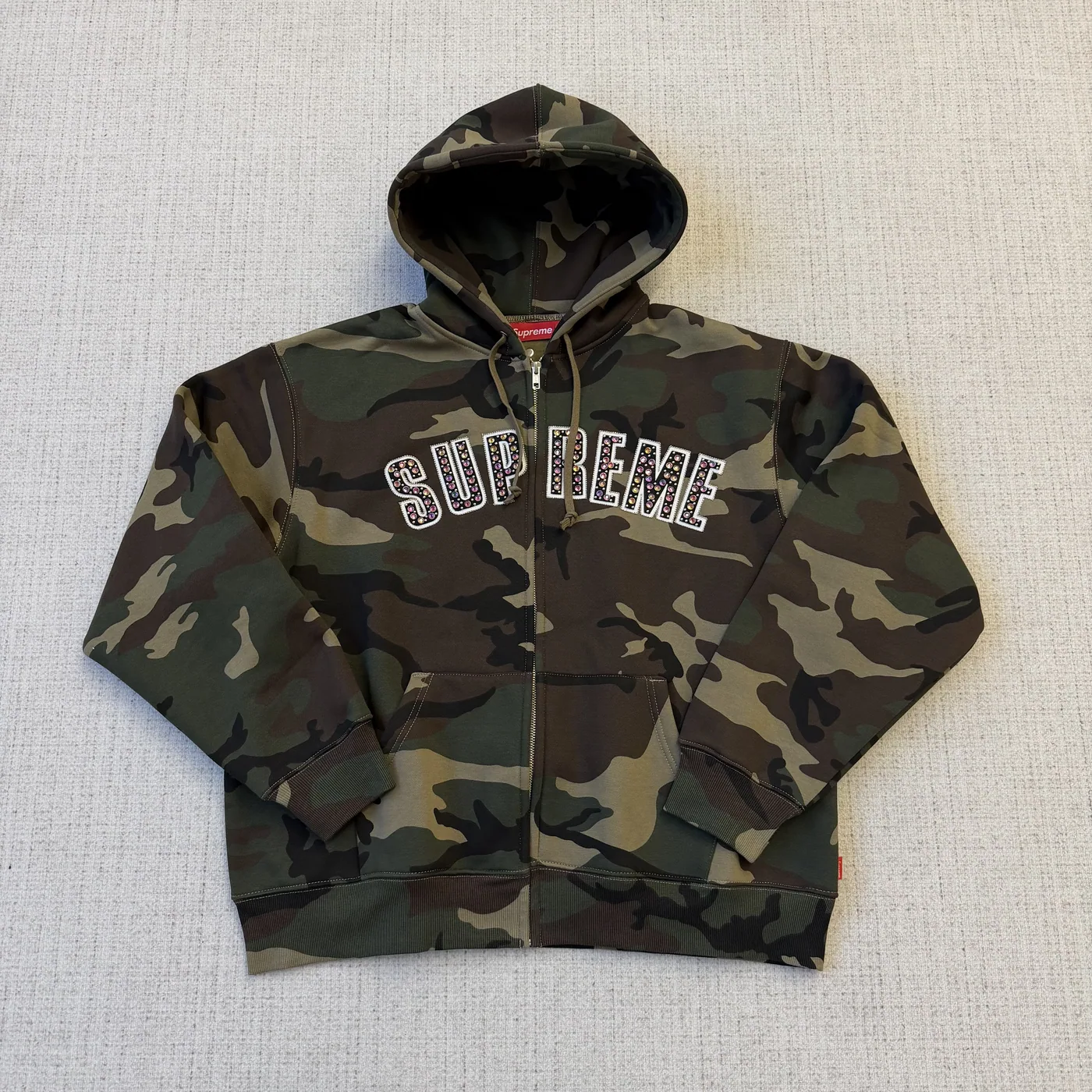 Supreme BB Simon Zip Up Camo