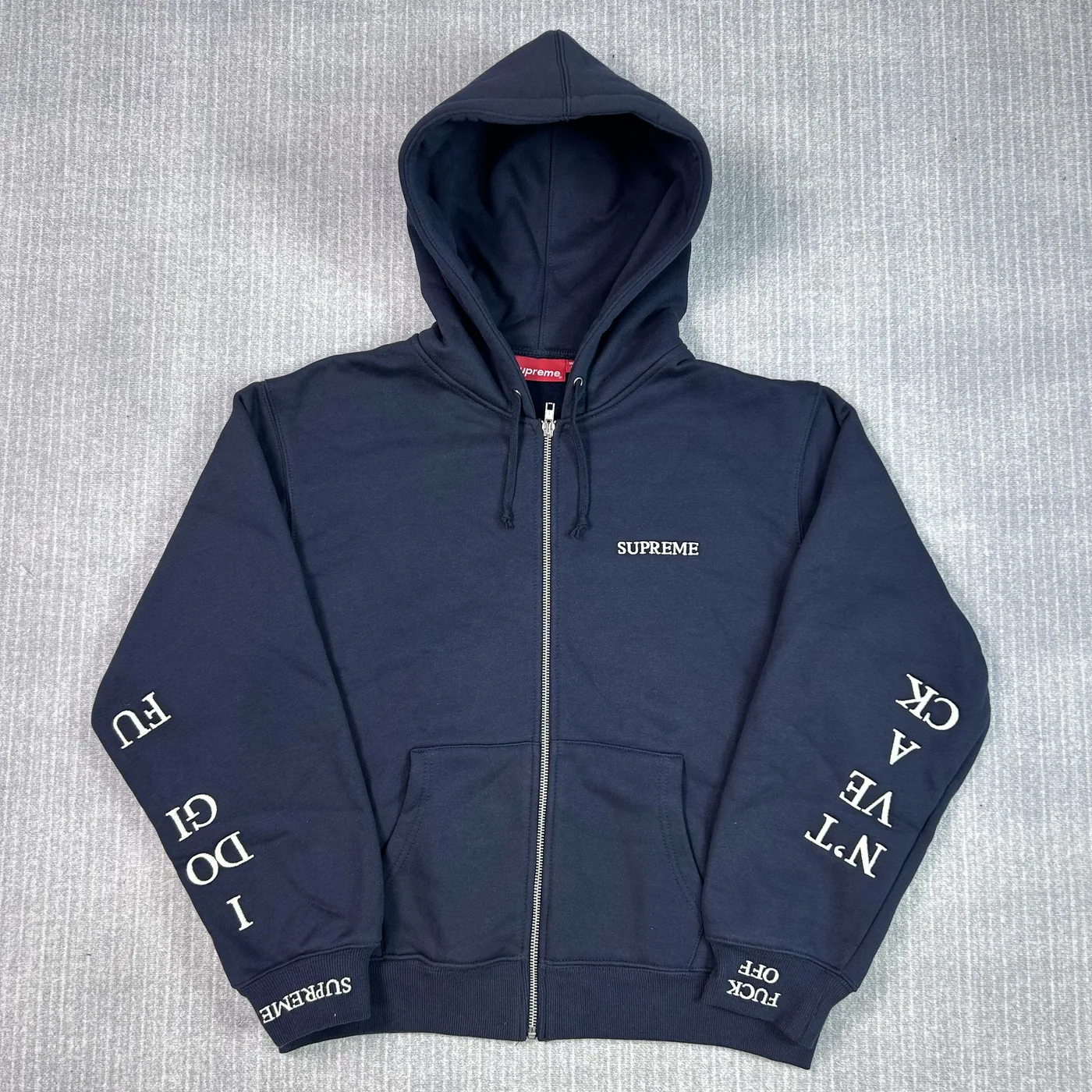 Supreme IDGAF Zip Up